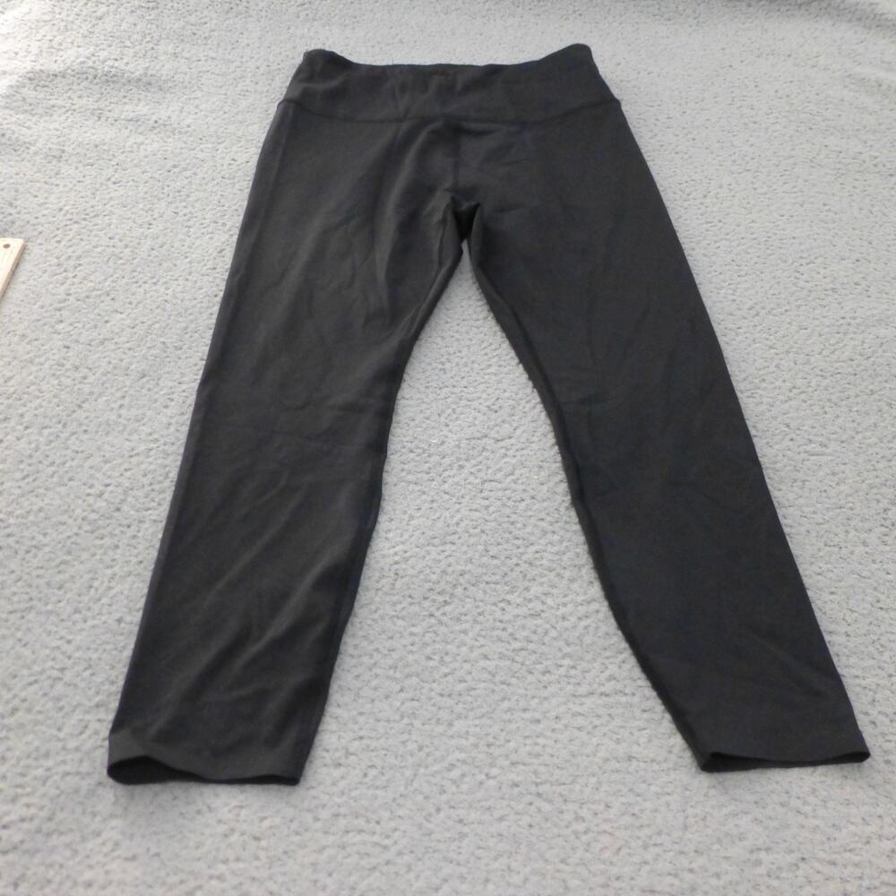 Spyder Active Leggings Womens XL Black Pull On Workout Gym Yoga Stretch